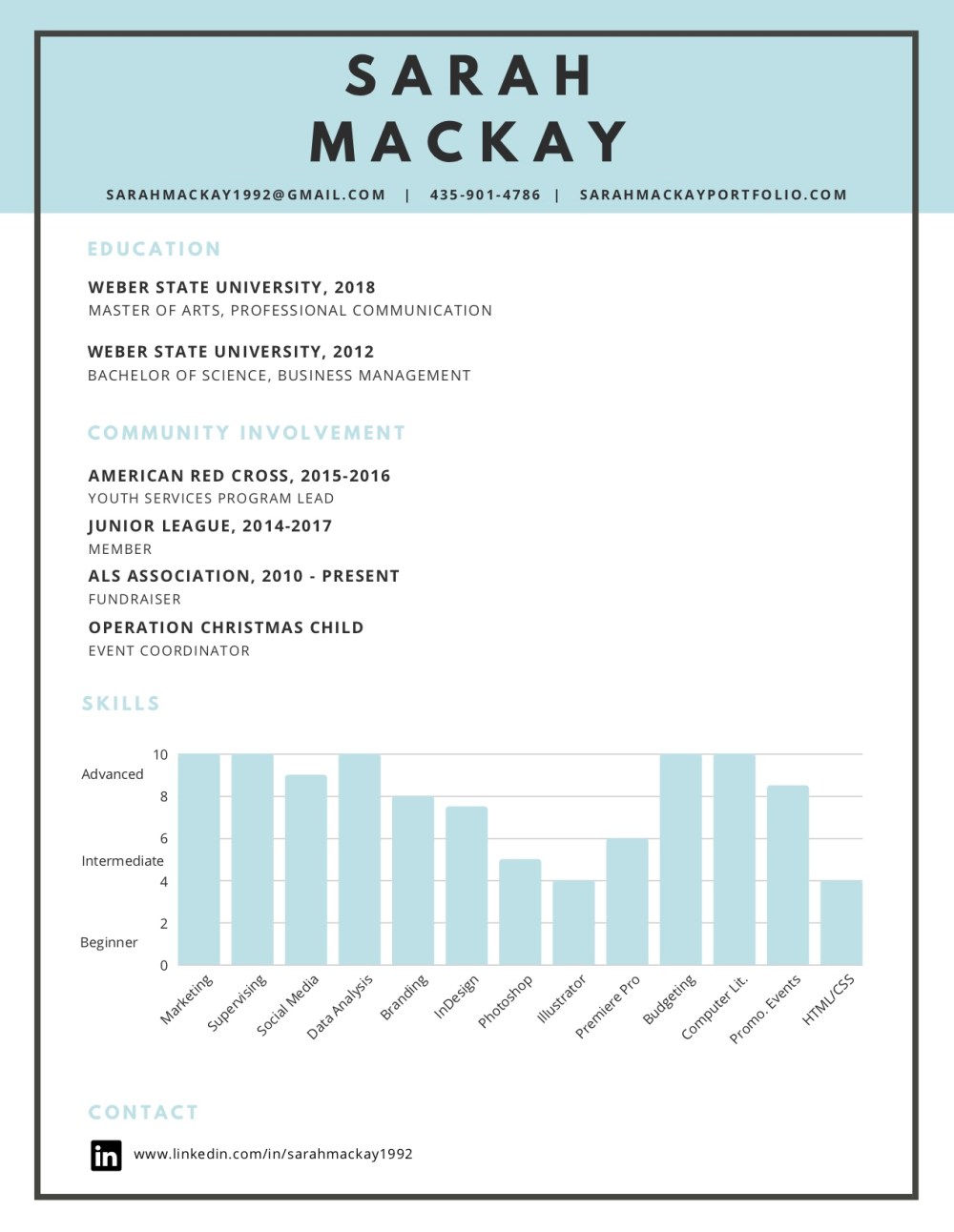 MacKay, Sarah - Resume 2
